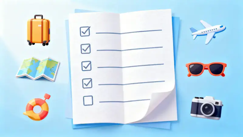 Travel Planning Checklist: Your Essential Guide to Adventures